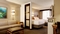 Hyatt Place Atlanta Airport South - The standard guest rooms with two double beds include complimentary WiFi. 