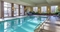 Hilton Charlotte Airport Hotel - Enjoy a swim in the indoor pool open year round! 