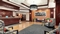 Hampton Inn Dulles-Cascades - Relax in the hotel lobby while waiting for your transfer to the airport.