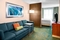Springhill Suites Columbus Airport - The standard room with a king size bed includes free WiFi, a 37 inch TV, refrigerator and microwave.