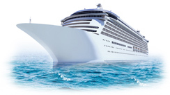 Cruise ship icon
