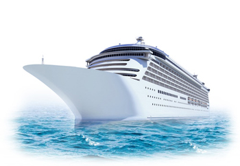 Cruise ship representing port transfers